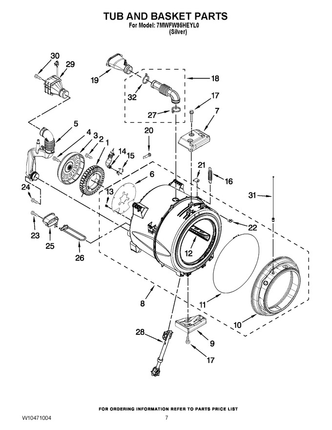 Diagram for 7MWFW95HEYL0