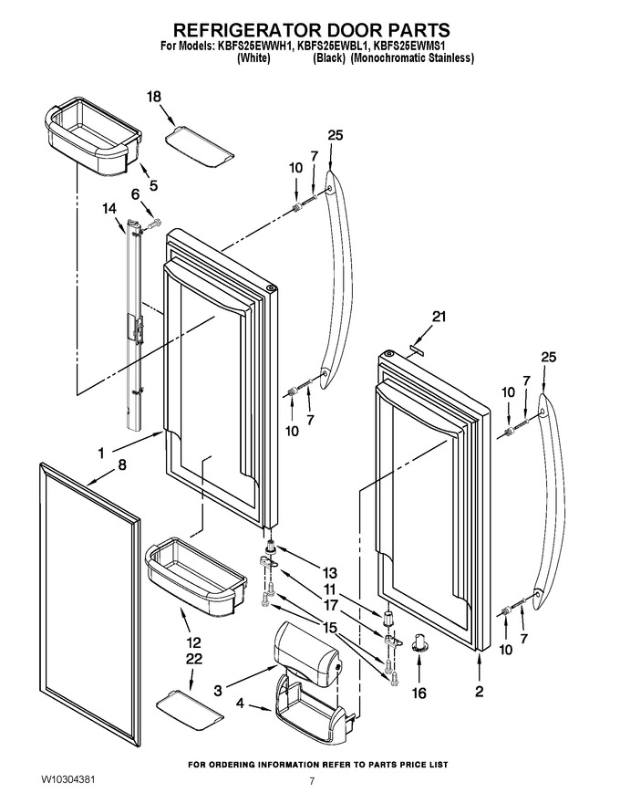 Diagram for KBFS25EWMS1