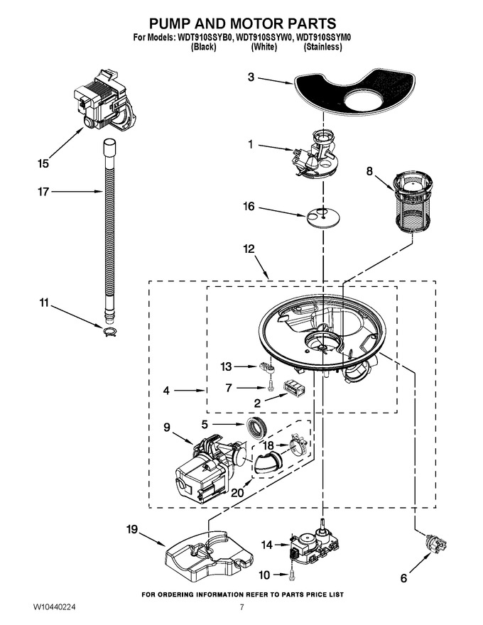 Diagram for WDT910SSYM0