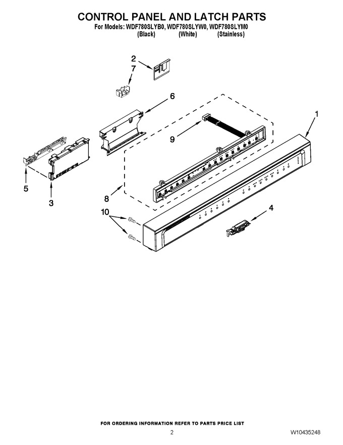 Diagram for WDF780SLYW0