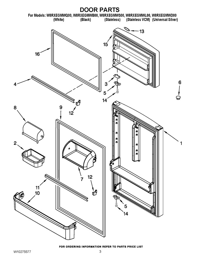 Diagram for W8RXEGMWD00