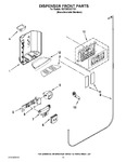 Diagram for 08 - Dispenser Front Parts