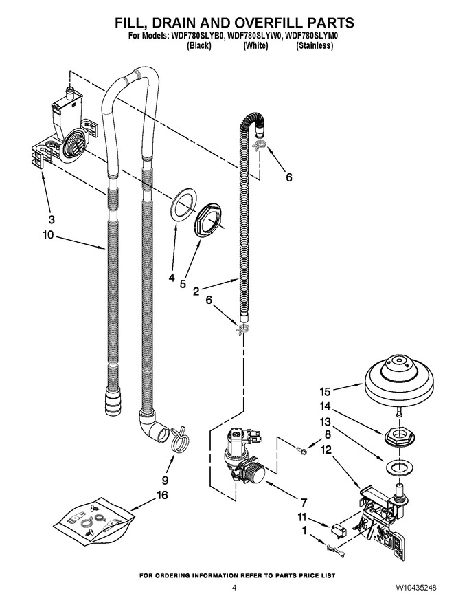 Diagram for WDF780SLYW0