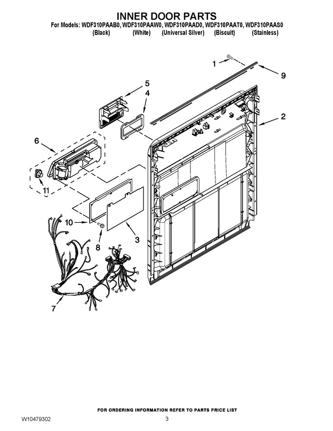 Diagram for WDF310PAAD0