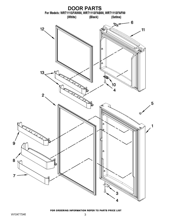 Diagram for WRT111SFAW00