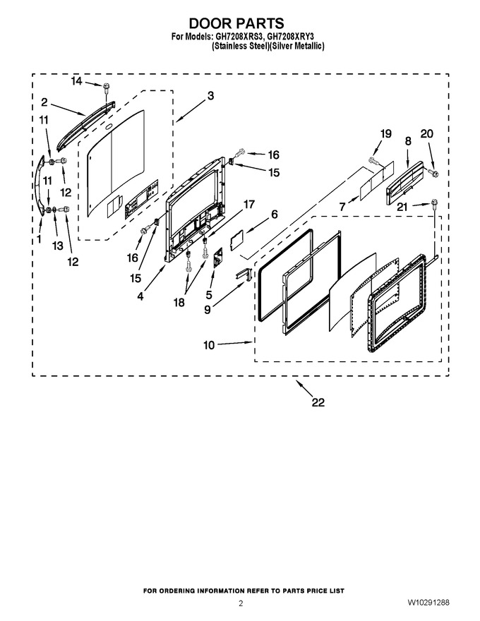 Diagram for GH7208XRY3