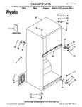 Diagram for 01 - Cabinet Parts