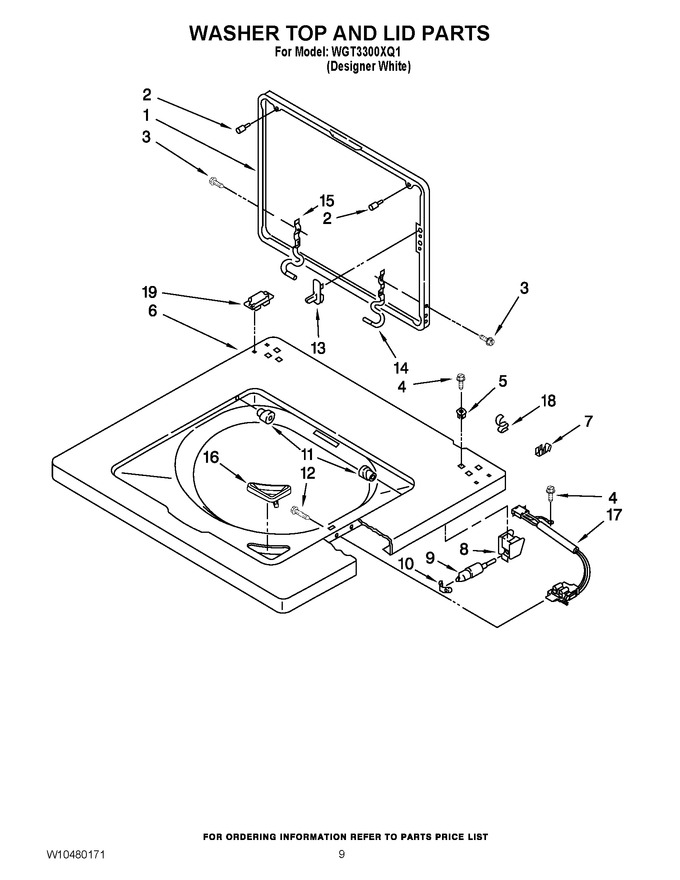 Diagram for WGT3300XQ1