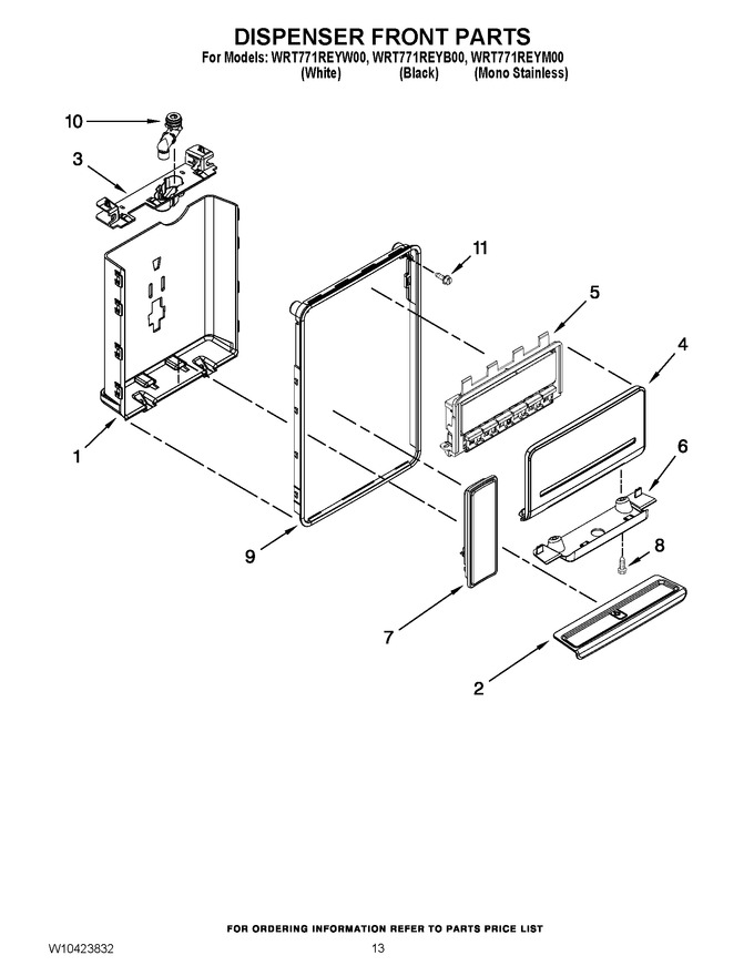 Diagram for WRT771REYB00