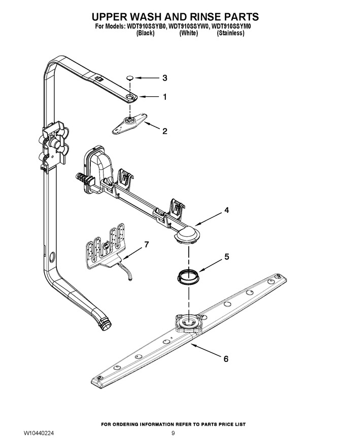 Diagram for WDT910SSYW0