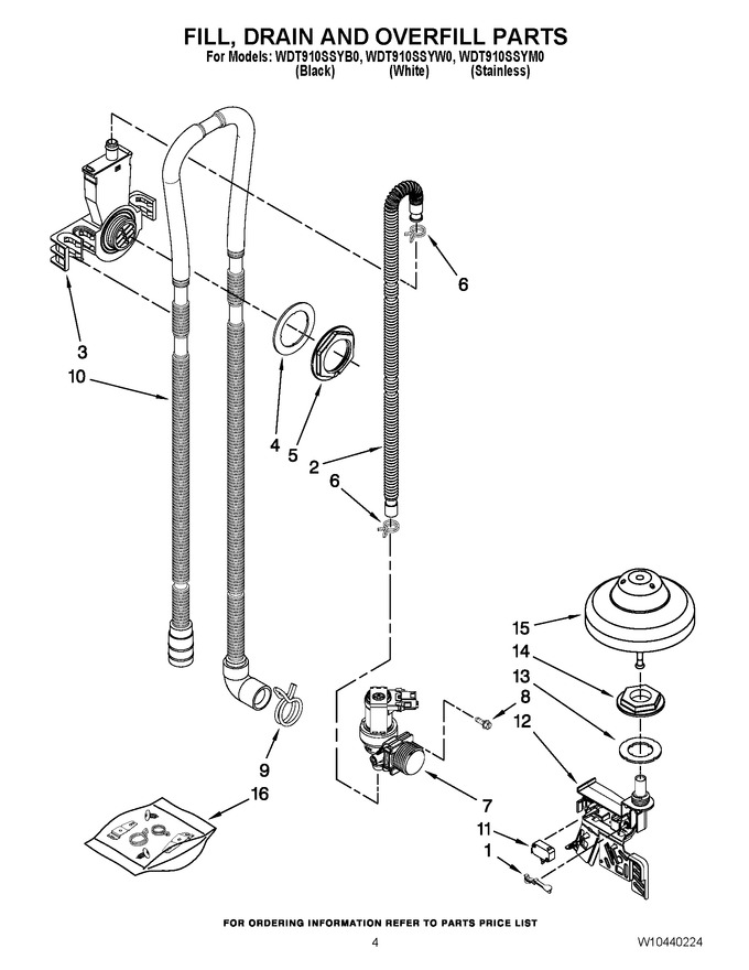 Diagram for WDT910SSYW0