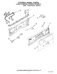 Diagram for 03 - Control Panel Parts