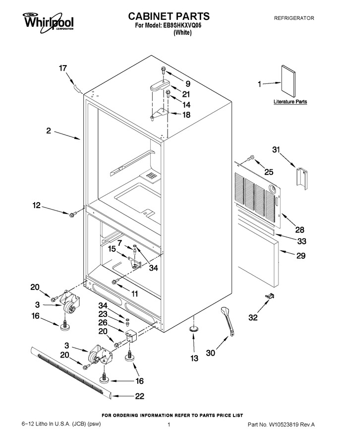 Diagram for EB9SHKXVQ05