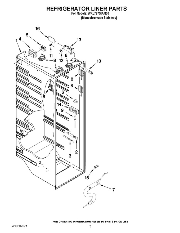 Diagram for WRL767SIAM00