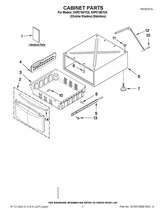 Diagram for XHPC155YC0