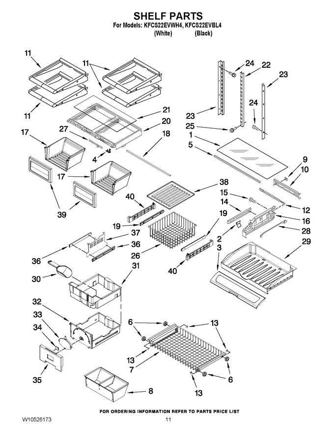 Diagram for KFCS22EVWH4