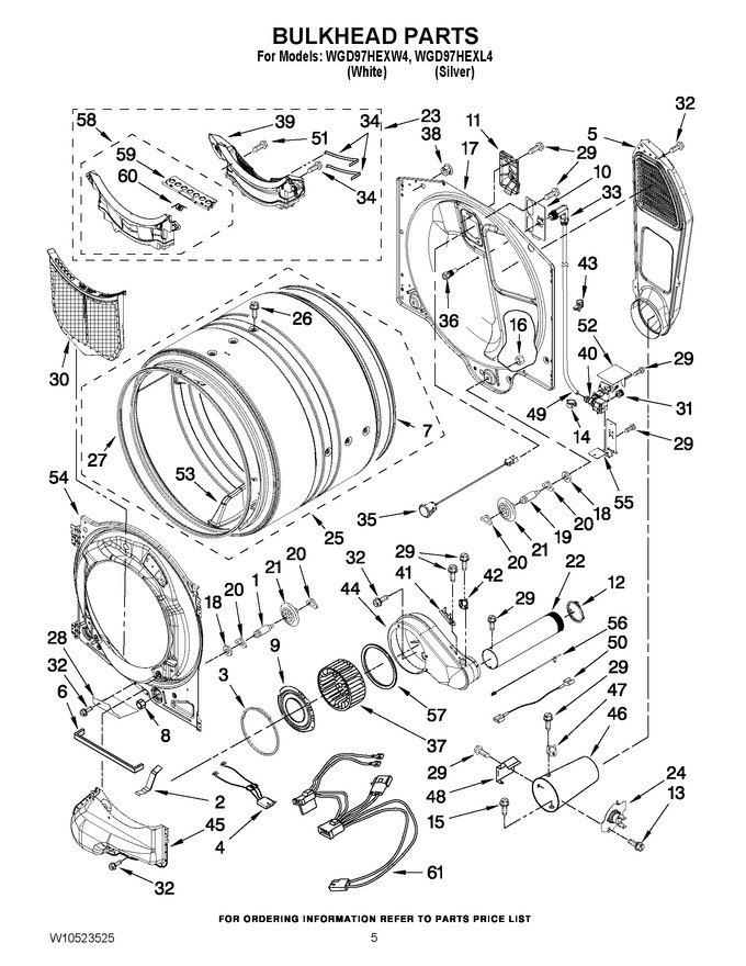 Diagram for WGD97HEXW4