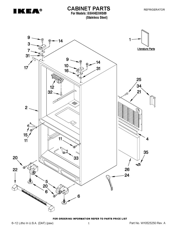 Diagram for IX5HHEXWS09