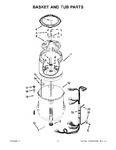 Diagram for 03 - Basket And Tub Parts