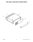 Diagram for 10 - Top Grille And Unit Cover Parts