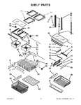 Diagram for 08 - Shelf Parts