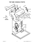 Diagram for 02 - Top And Console Parts