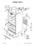 Diagram for 02 - Cabinet Parts