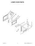 Diagram for 07 - Lower Door Parts