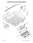 Diagram for 10 - Upper Rack And Track Parts