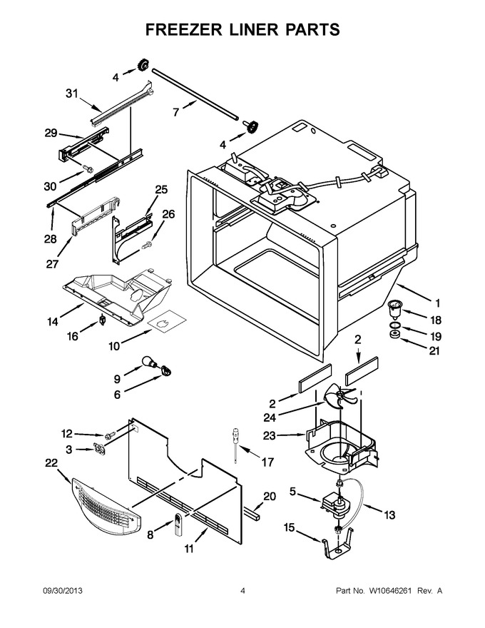 Diagram for WRF532SNBM00