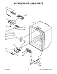 Diagram for 04 - Refrigerator Liner Parts