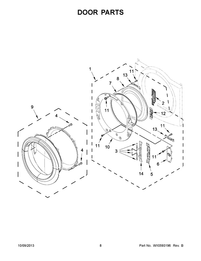 Diagram for WGD86HEBC0