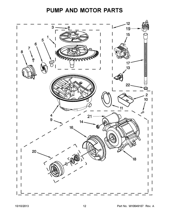 Diagram for KUDS35FXWHA