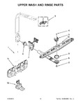 Diagram for 08 - Upper Wash And Rinse Parts