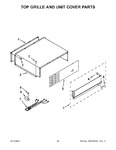 Diagram for 13 - Top Grille And Unit Cover Parts