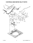 Diagram for 03 - Controls And Water Inlet Parts