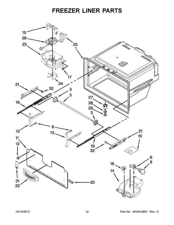 Diagram for KFXS25RYWH1