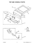 Diagram for 02 - Top And Console Parts