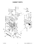 Diagram for 02 - Cabinet Parts