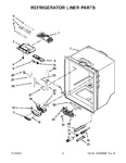 Diagram for 04 - Refrigerator Liner Parts