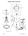 Diagram for 04 - Basket And Tub Parts