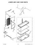 Diagram for 15 - Lower Unit And Tube Parts