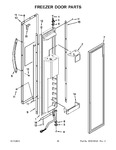 Diagram for 11 - Freezer Door Parts