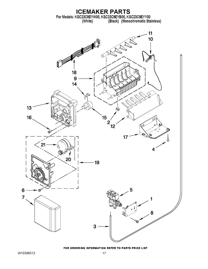 Diagram for KSC23C9EYY00