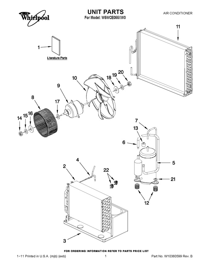 Diagram for W5WCE055XW0