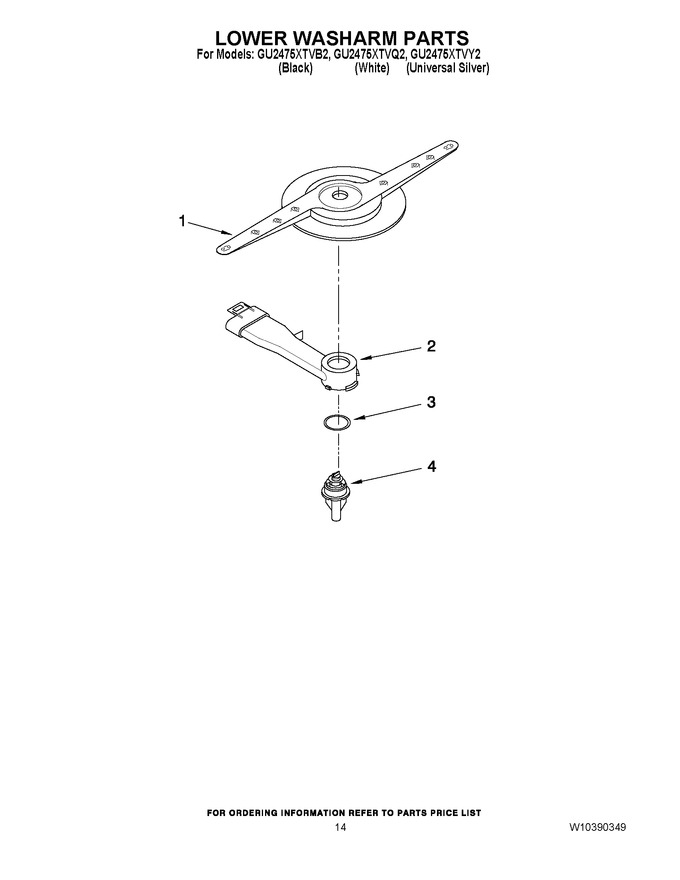 Diagram for GU2475XTVY2