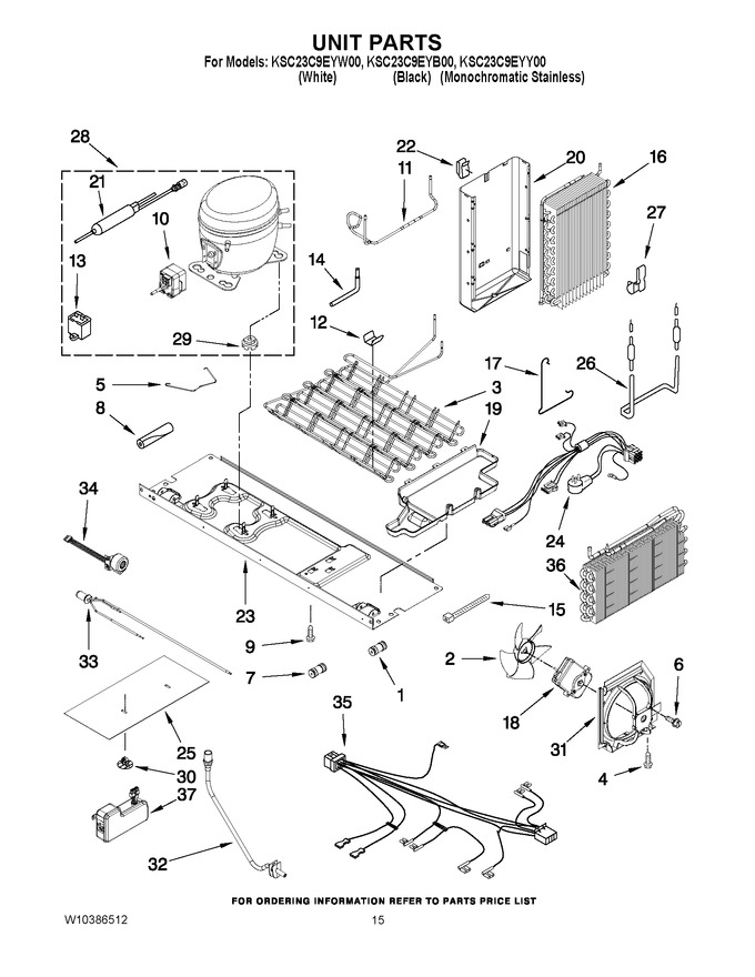 Diagram for KSC23C9EYB00