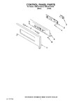 Diagram for 02 - Control Panel Parts