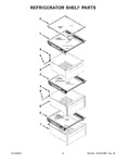 Diagram for 04 - Refrigerator Shelf Parts