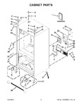 Diagram for 02 - Cabinet Parts